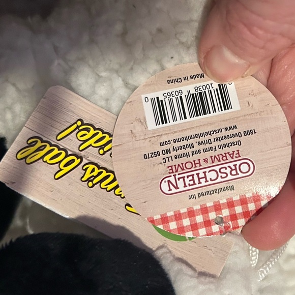 Sheep Squeaker Dog Toy with Tennis Ball Inside, two One NEW Farm home - Picture 3 of 8